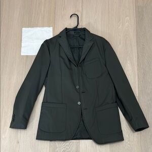 Massimo Dutti Dark Green insulated Blazer Jacket